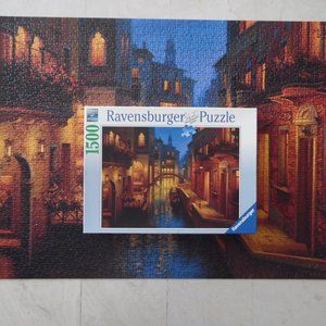ravensburger 1500 piece jigsaw puzzle waters of venice